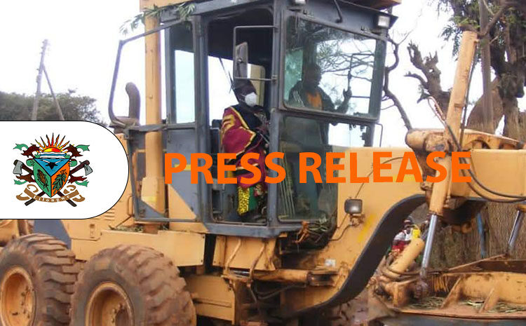 Launch of the road grading program for Lilongwe City South West Constituency