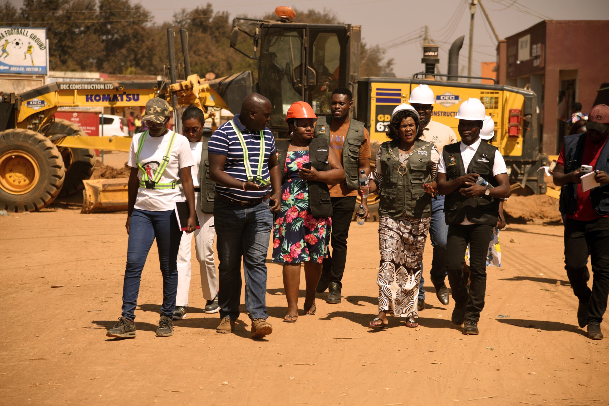 Lilongwe City Council’s Public Works Committee Tour