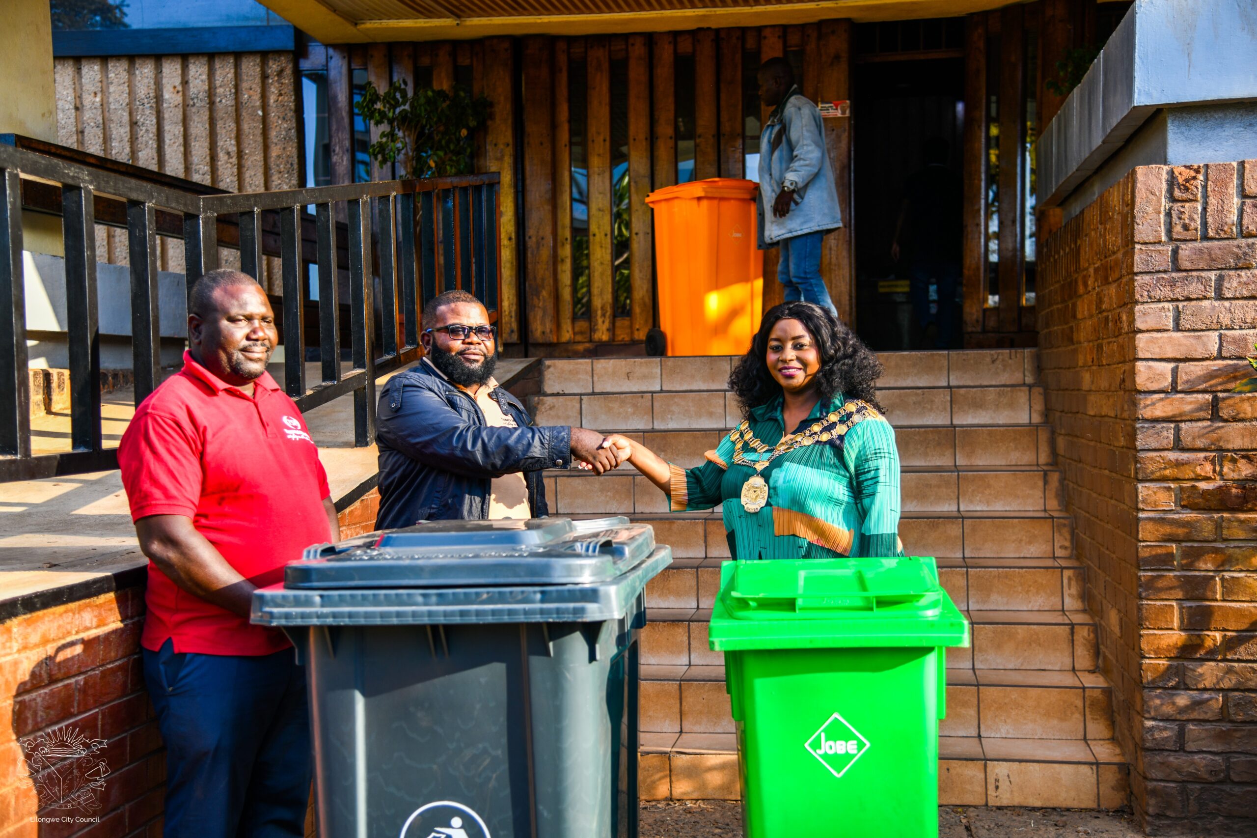 Tamara Safety Products Company Donates Refuse Bins