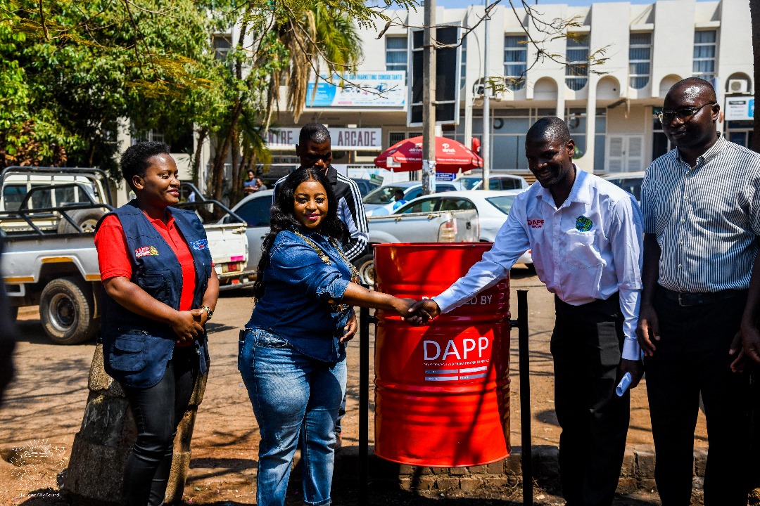 DAPP donates refuse bins to Lilongwe City Council